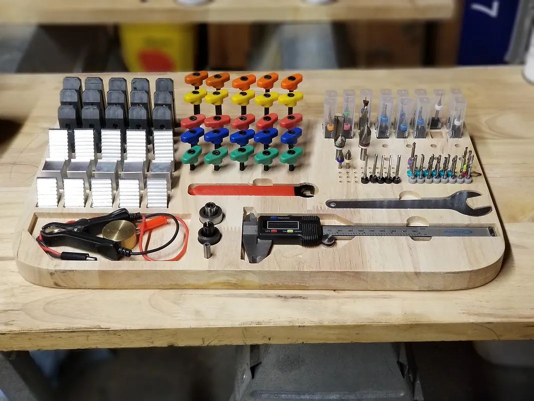 Remake of "CNC Clamp and Tool storage" - image 1