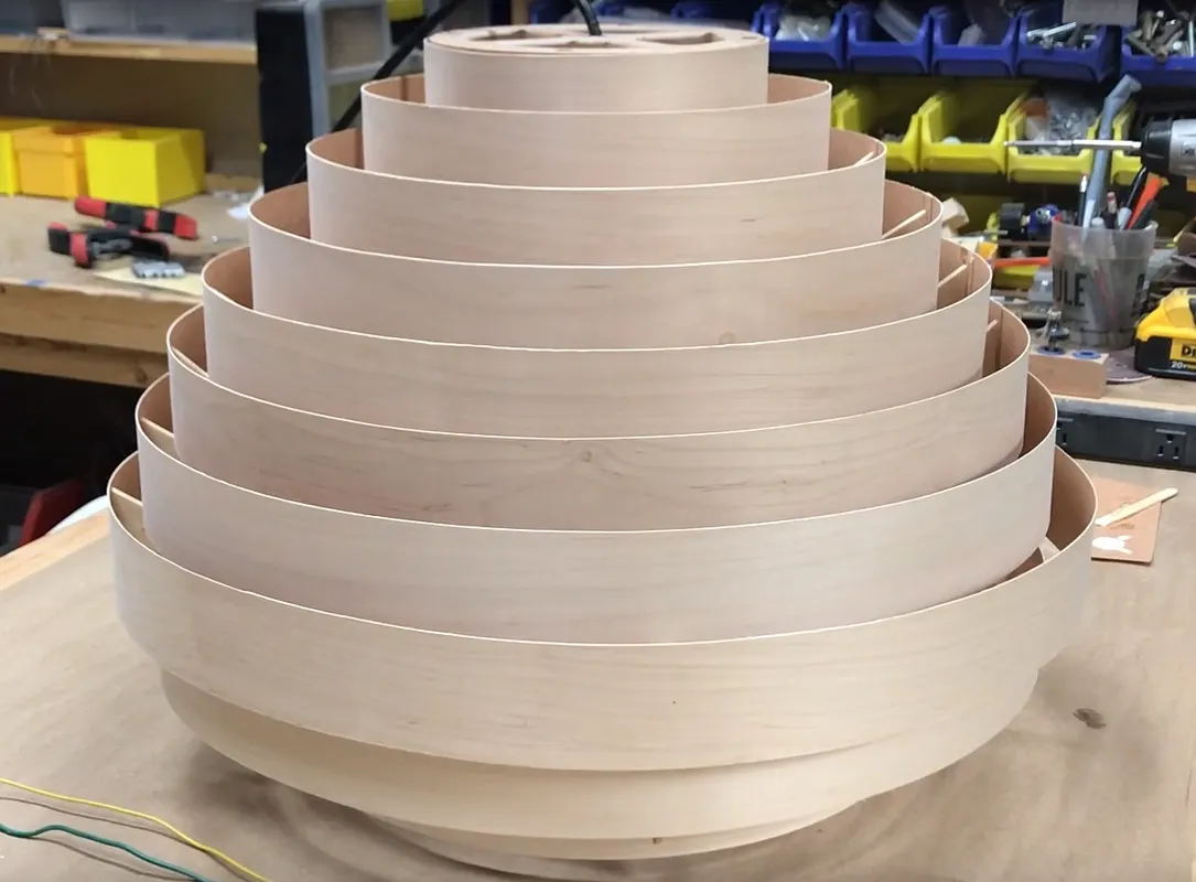 Maple Veneer Hanging Lamp - image 1