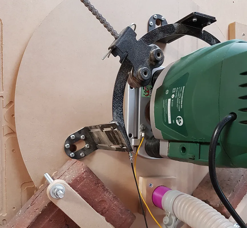 Maslow Bosch POF 1200 sled - image 3