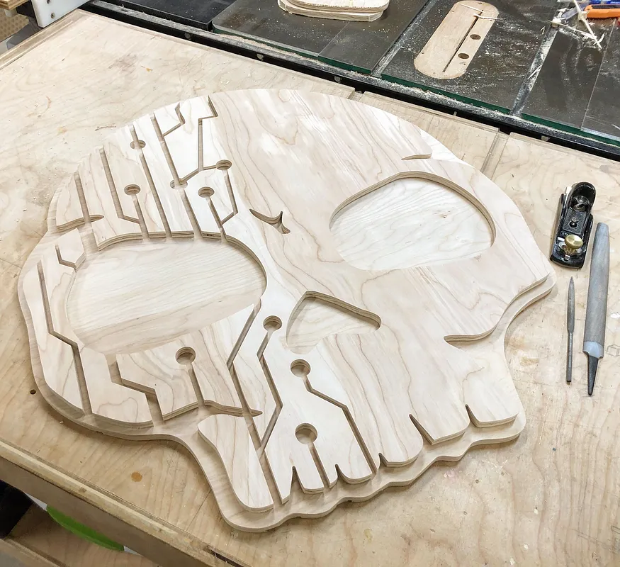 Backlit LED Skull Sign - image 4