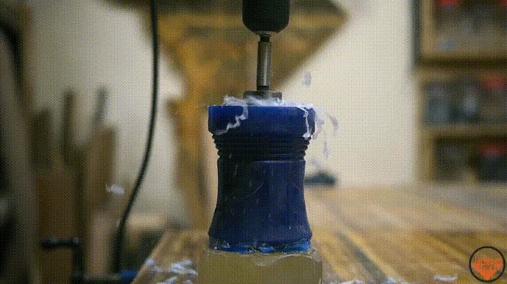Giant Epoxy Resin Handle Screwdriver — Shaping, sanding, and buffing the epoxy handle
