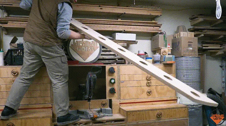Giant Epoxy Resin Handle Screwdriver — Preparing the wood blank