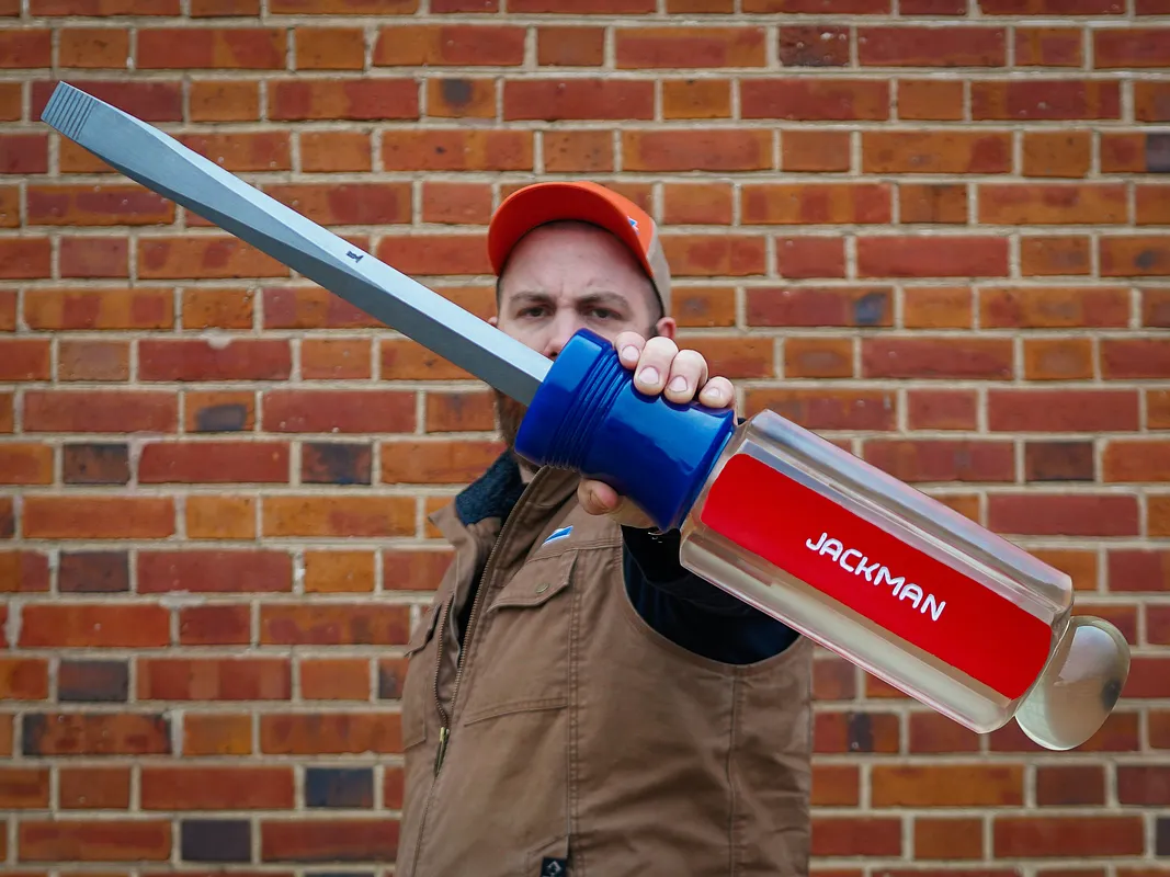 Giant Epoxy Resin Handle Screwdriver - image 1