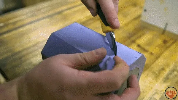 Giant Epoxy Resin Handle Screwdriver — Preparing the silicone mold (image 2)
