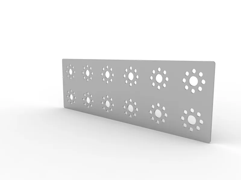  flat building plates - image 1