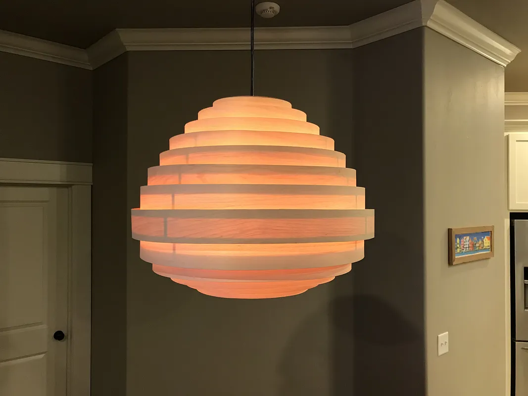 Maple Veneer Hanging Lamp - image 5