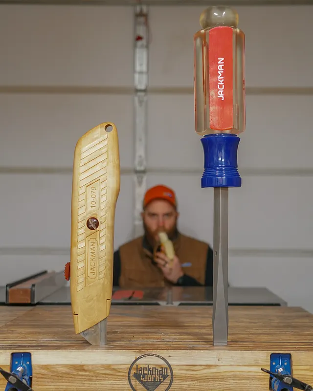 Giant Epoxy Resin Handle Screwdriver - image 5