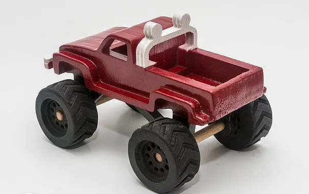 Plywood Monster Truck - image 1