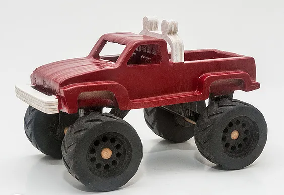 Plywood Monster Truck - image 2