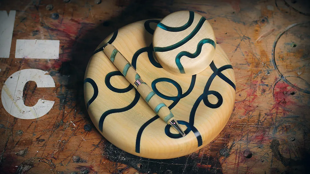 Epoxy resin, CNC and woodturning  - image 1