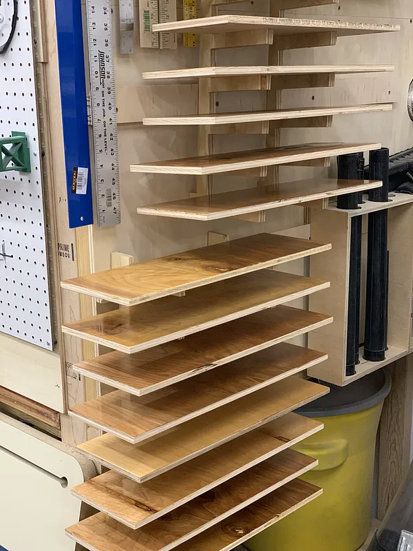 8 Slot French Cleat Drying Rack - image 2