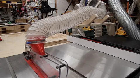 TableSaw Dust Arm & Bonus Fence Caddy (video)