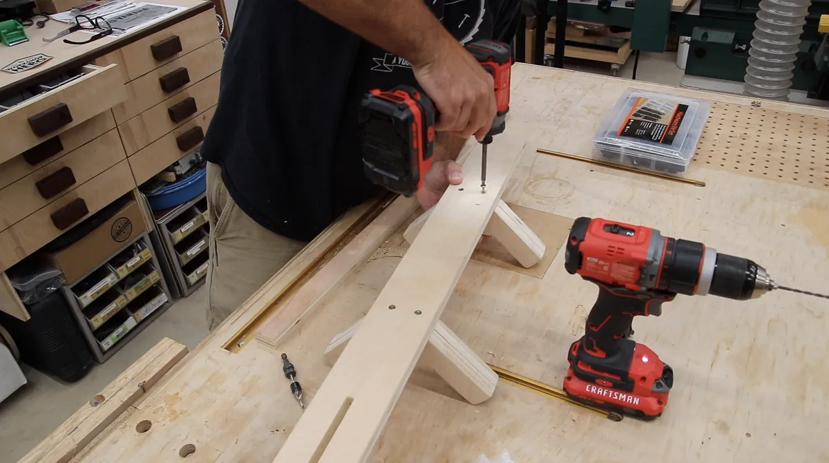 TableSaw Dust Arm & Bonus Fence Caddy (video) — Step 4
