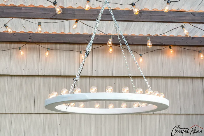 DIY Outdoor Chandelier - image 1