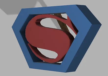 Superman Lamp - image 1