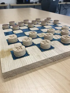 Epoxy Checkerboard