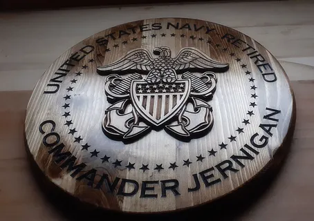 US Navy Officer Crest