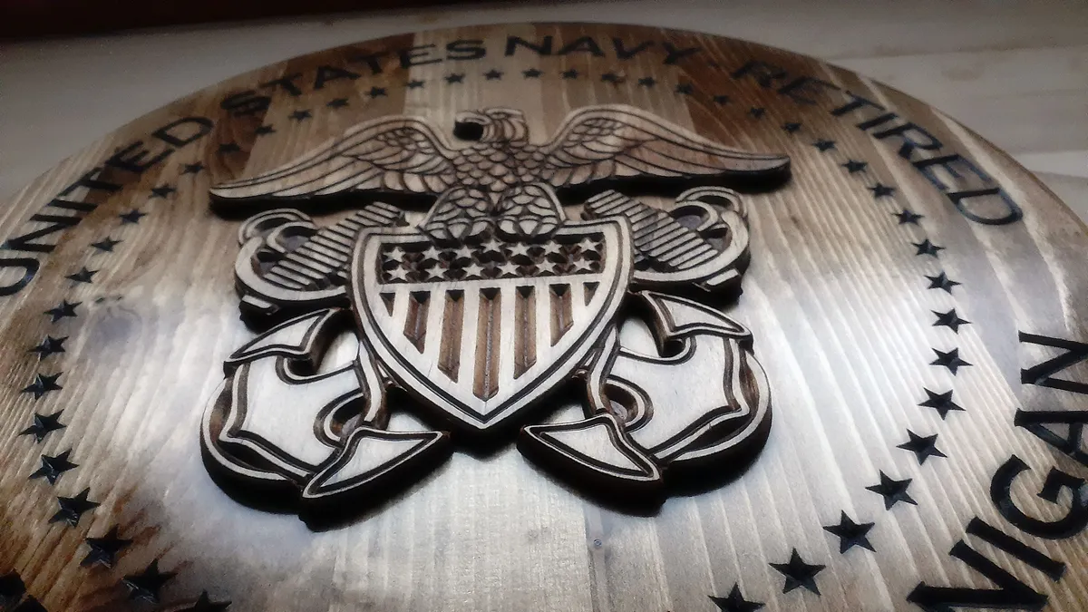 US Navy Officer Crest - image 3
