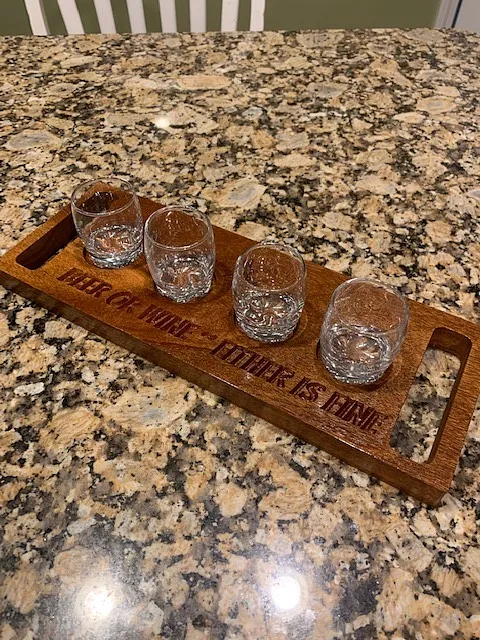 Beer/Wine Flight Tray - image 2