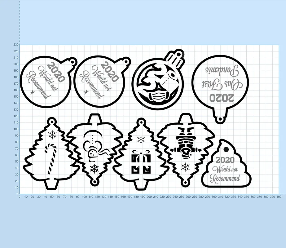 2020 ornament - image 1