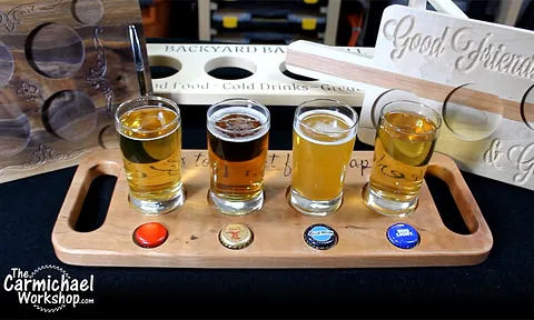 Beer Flight Glass Carriers