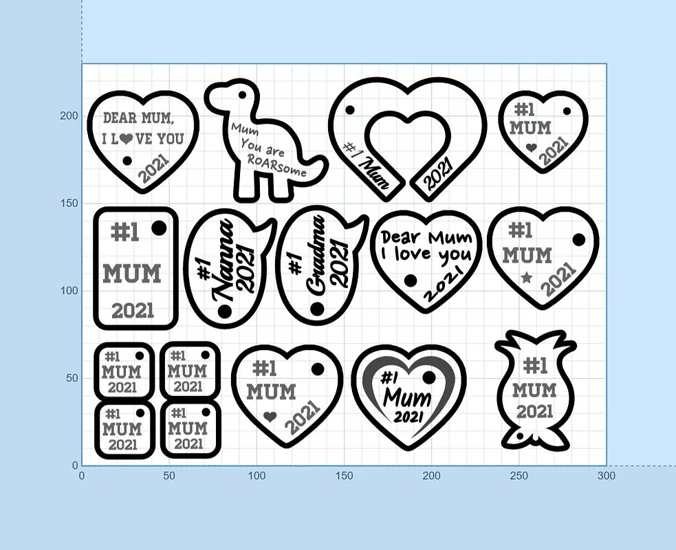 Mothers day keyrings 2021 - image 1