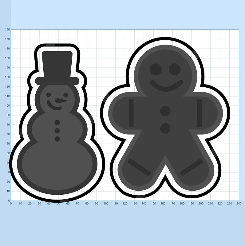 2020 xmas trays - image 2