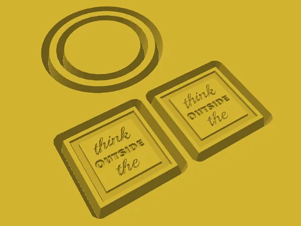 Think Outside the Box - Cufflinks - image 8
