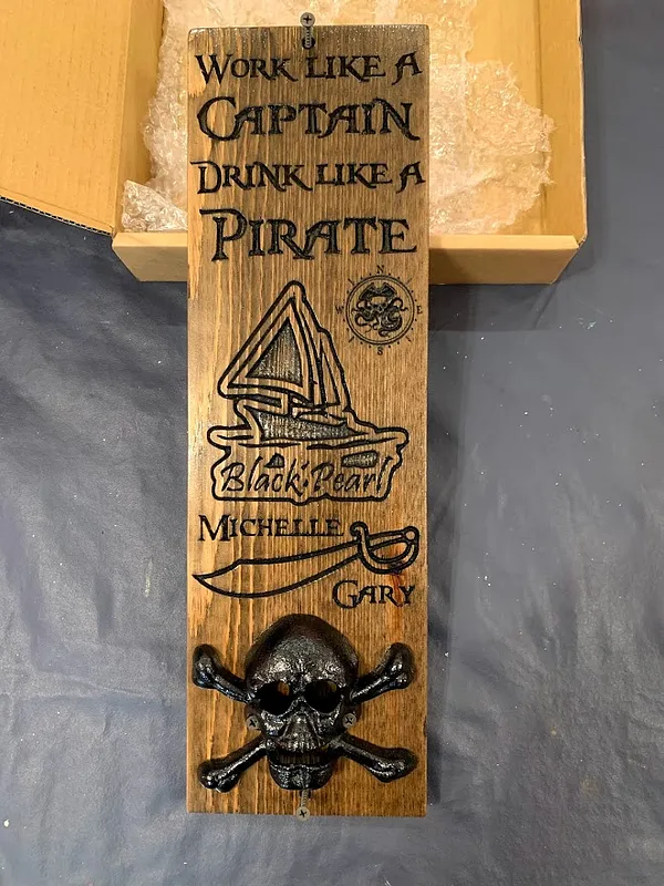 Pirate Bottle Opener - image 2