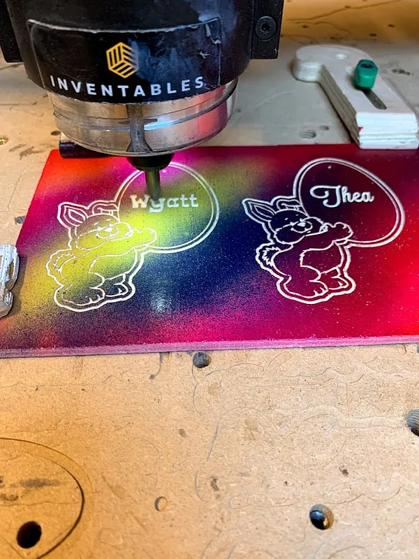 Easter Basket Name Tags - Inventables - image 1