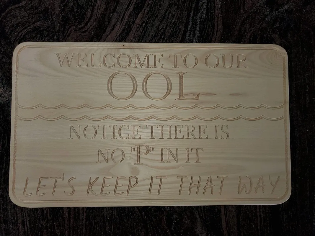 POOL Sign - image 1