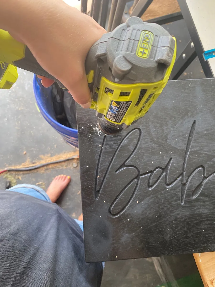 Babe Cave Neon Sign — Drill Holes