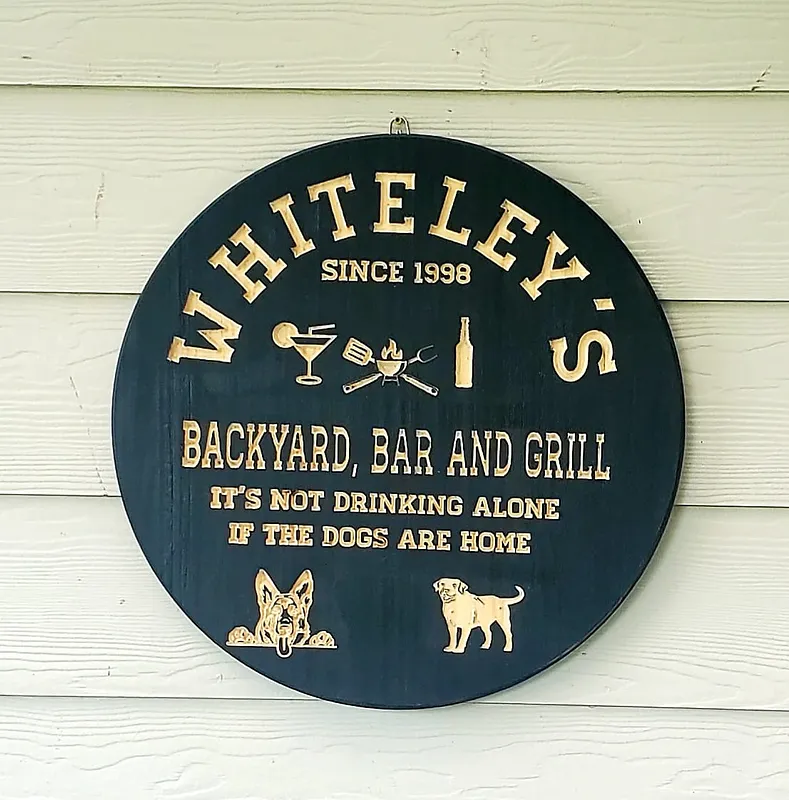 Easy backyard sign - image 1