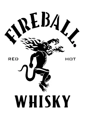 Fire ball whiskey sign - image 1
