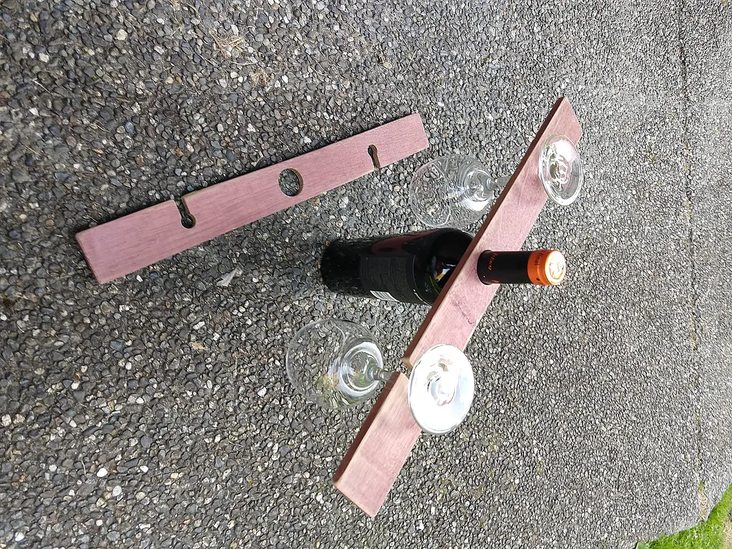 Wine glass holder/caddy - image 3