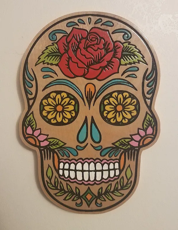 sugar skull 1 - image 1