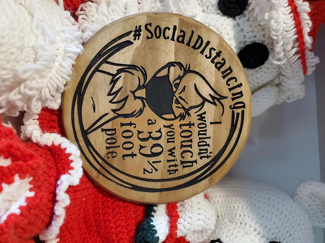 Grinch Christmas Coasters - image 1
