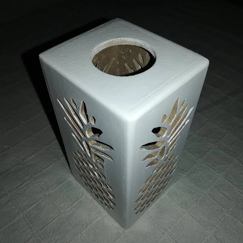 pineapple candle holder - image 2