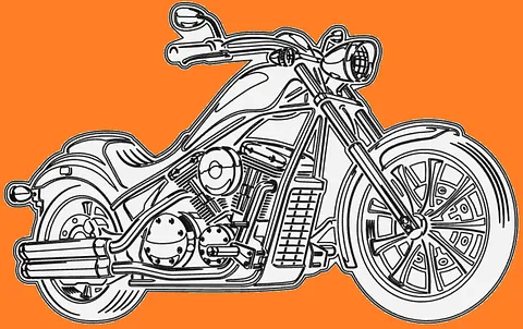 Donald's Motorcycle