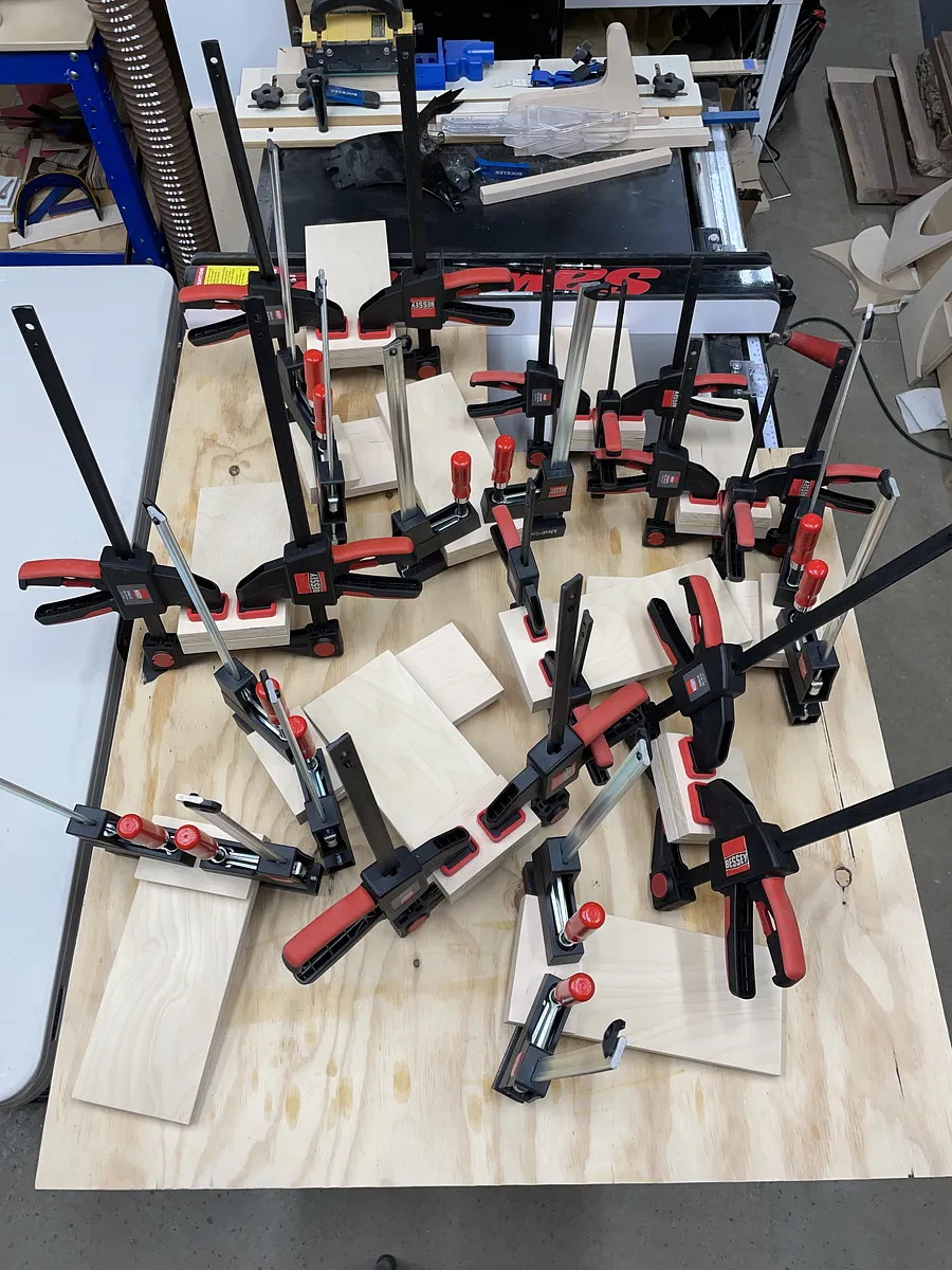 Bessey Clamp Racks with Epoxy Logo — Tools, Software And Materials