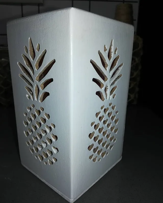 pineapple candle holder - image 8
