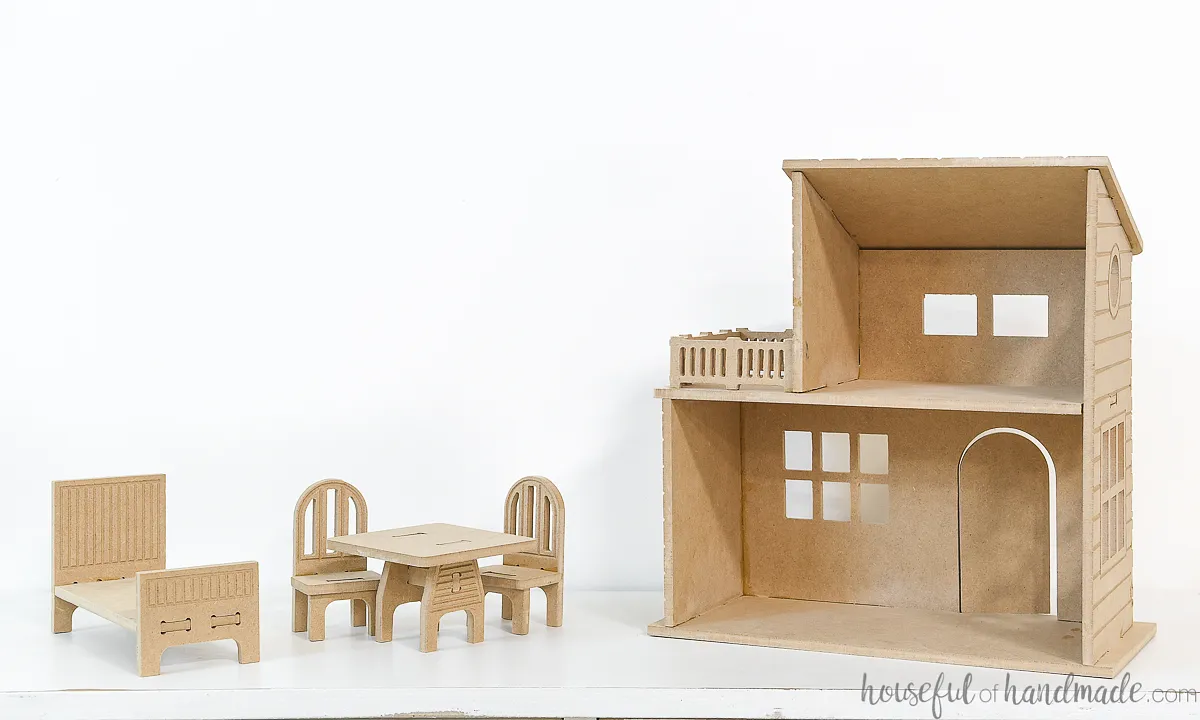 MDF Dollhouse - image 1