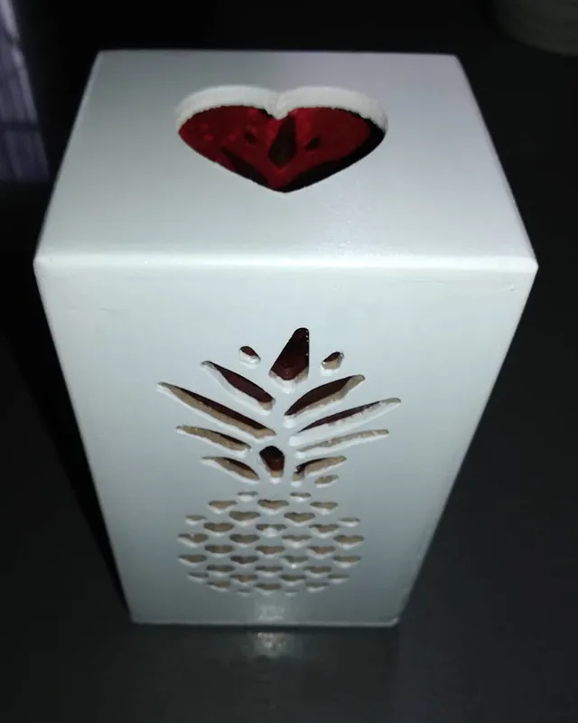 pineapple candle holder - image 9