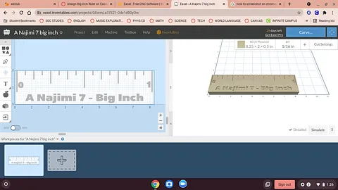 A Najimi 7 big inch