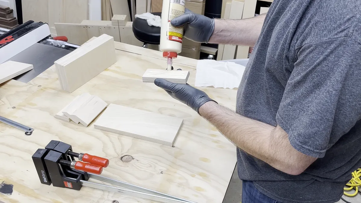 Bessey Clamp Racks with Epoxy Logo — Add Back Plate And Cleat (image 3)
