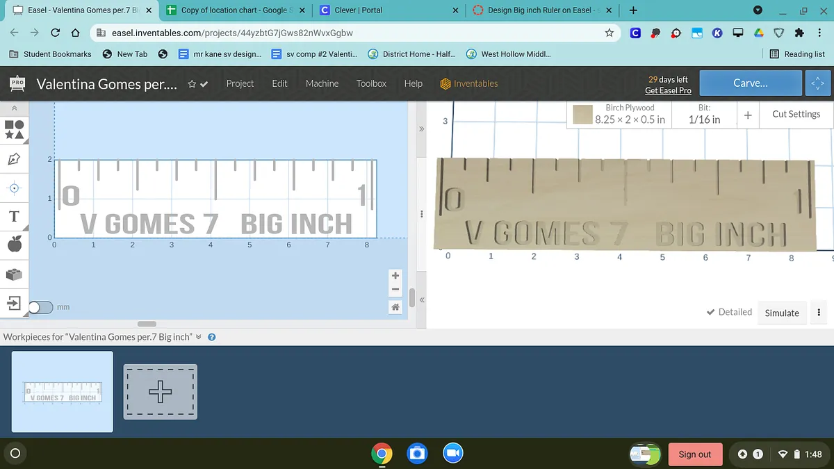 Valentina Gomes per.7 Big inch - image 1