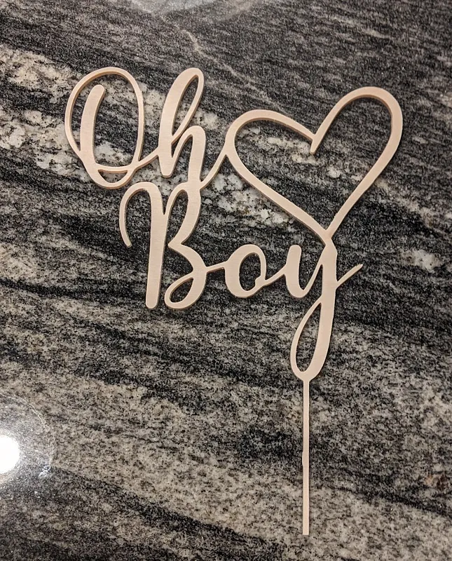 Baby Shower Cake Topper - image 1