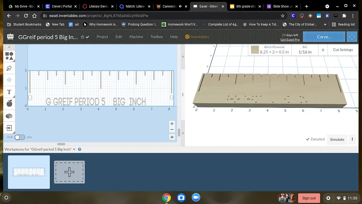 GGreif period 5 Big Inch - image 1