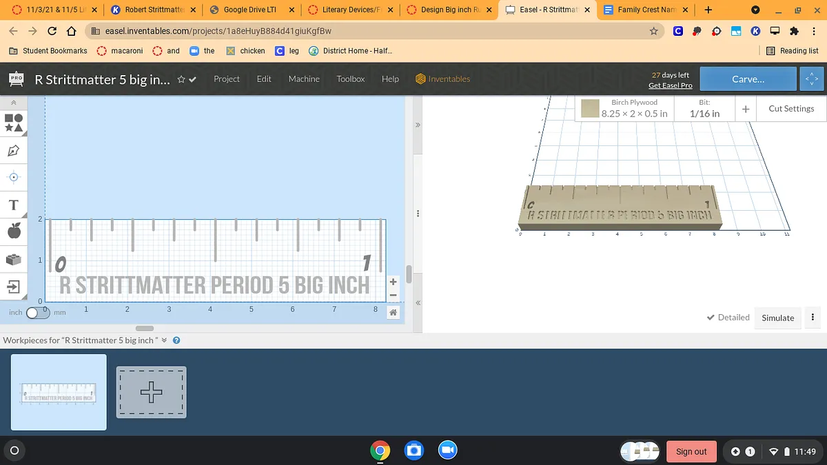 R Strittmatter 5 big inch  - image 1