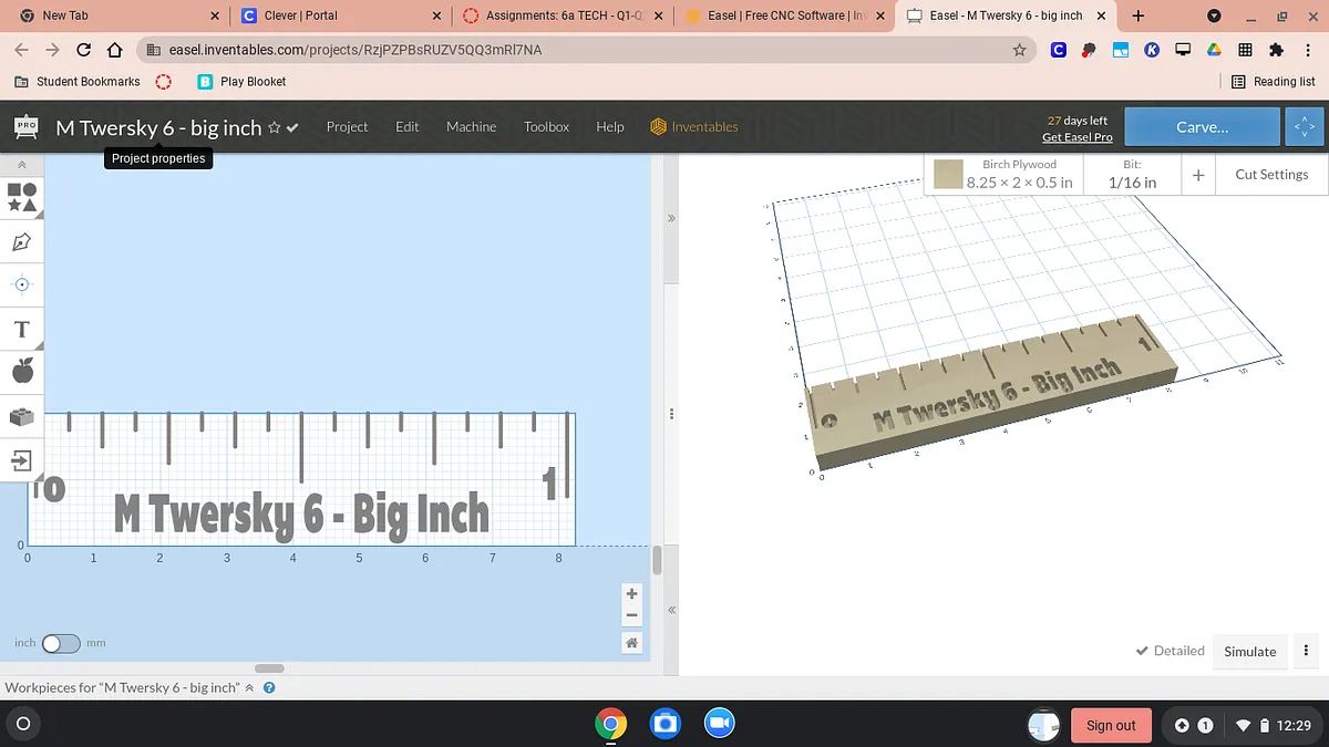 M Twersky 6 - big inch - image 1